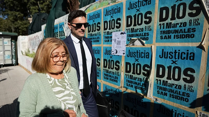 Diego Maradonas Sister Rita Buenos Aires April 2025 AP Photo