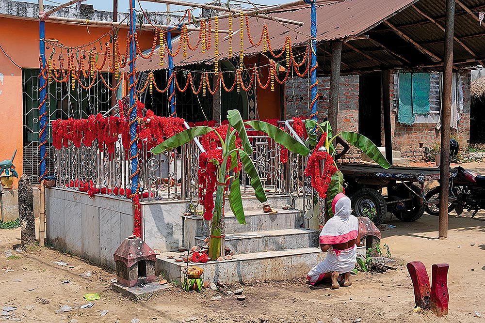 Traditions and Laws
A shrine in Billeswar village