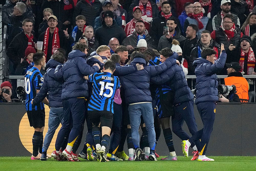 UEFA Champions League Quarterfinal: Bayern Munich vs Inter Milan