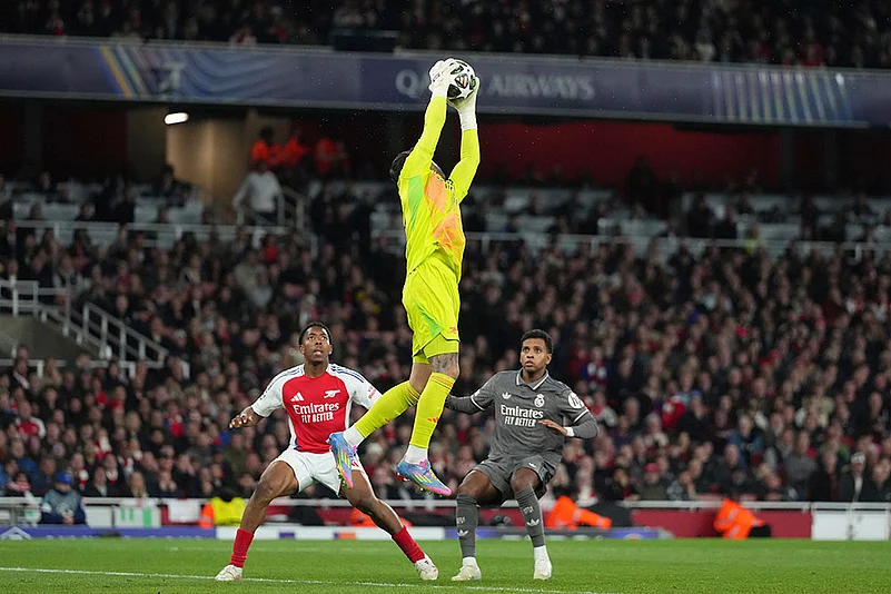 Britain Soccer Champions League: Arsenal Vs Real Madrid