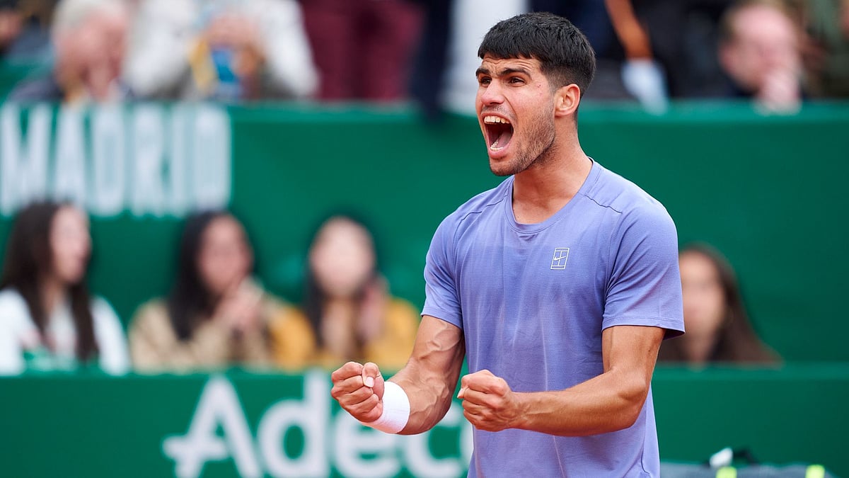 Alcaraz came from behind to beat Cerundolo in Monte-Carlo.