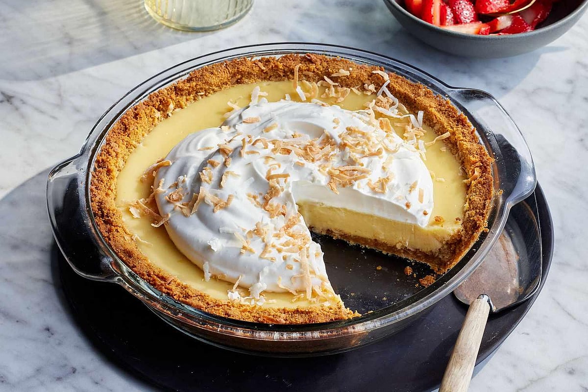 Lemon & Coconut Tart