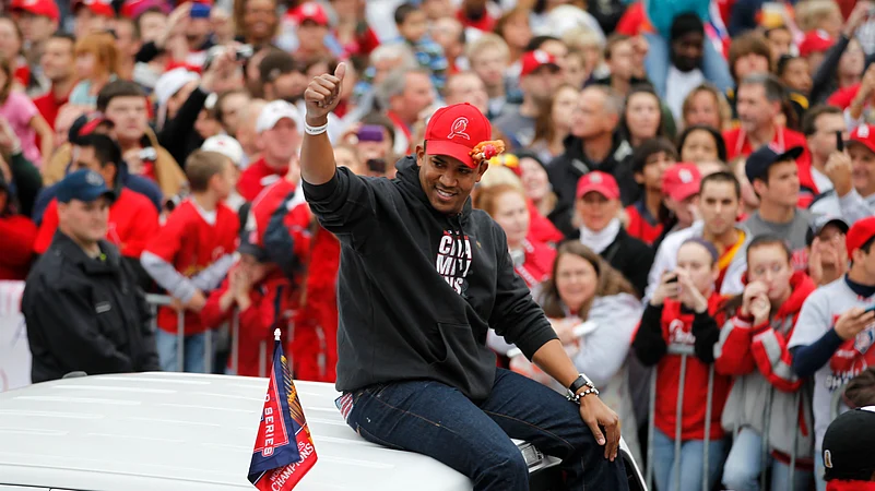 Octavio Dotel St. Louis Cardinals 2011 AP File Photo