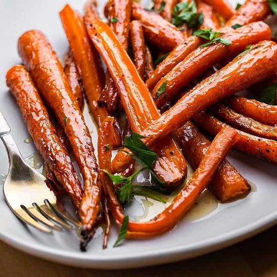 Maple-Glazed Carrots