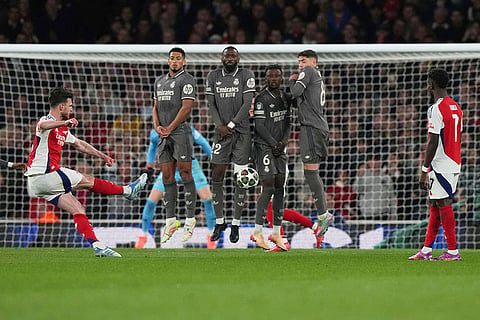 Britain Soccer Champions League: Arsenal Vs Real Madrid