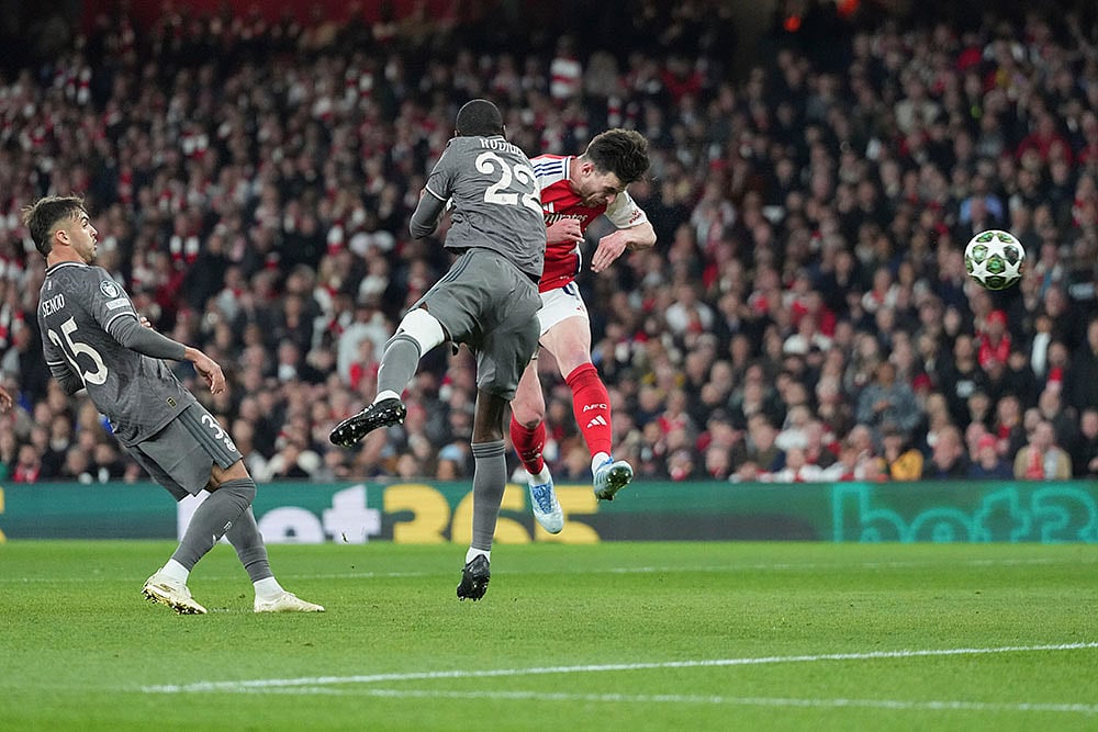 Champions League quarterfinal first leg soccer match: Real Madrid vs Arsenal