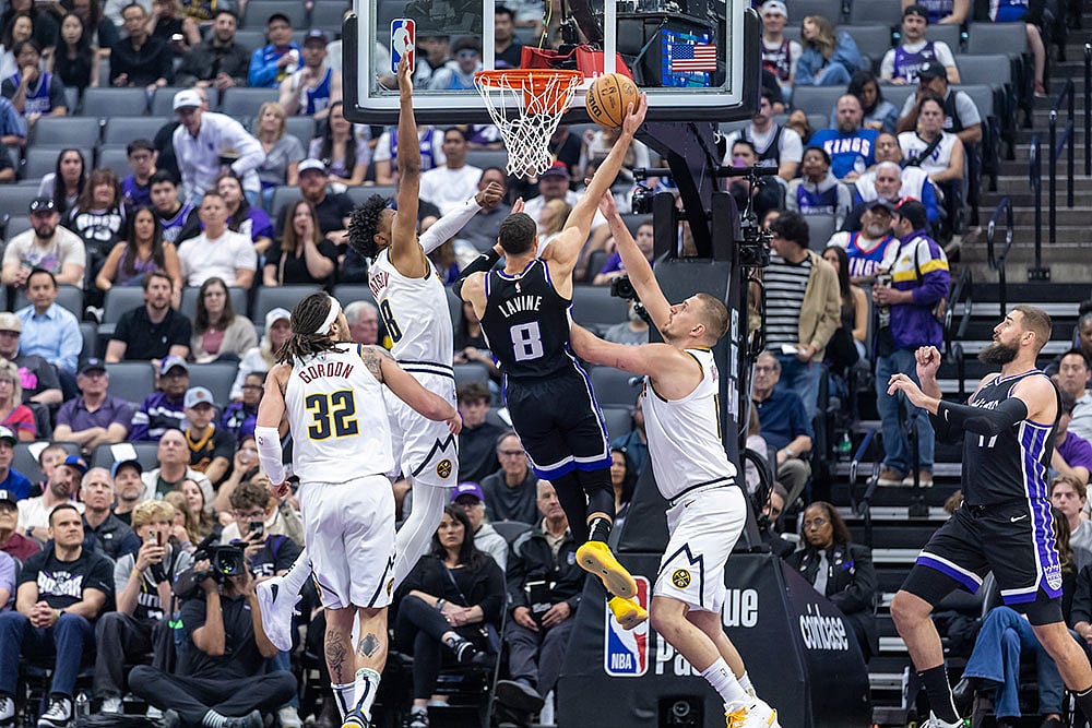 NBA Basketball: Denver Nuggets vs Sacramento Kings