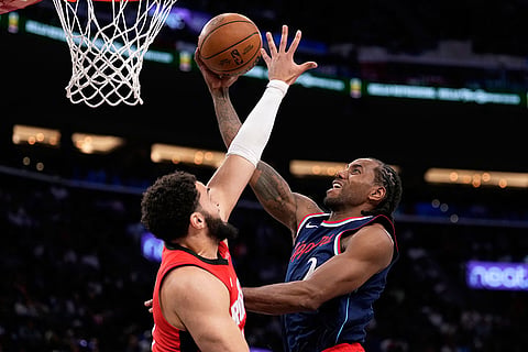 NBA Basketball: Los Angeles Clippers vs Houston Rockets