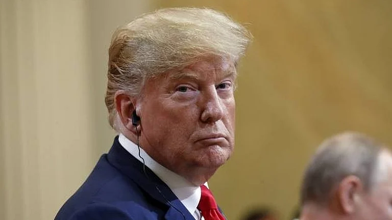 US President Trump - AP