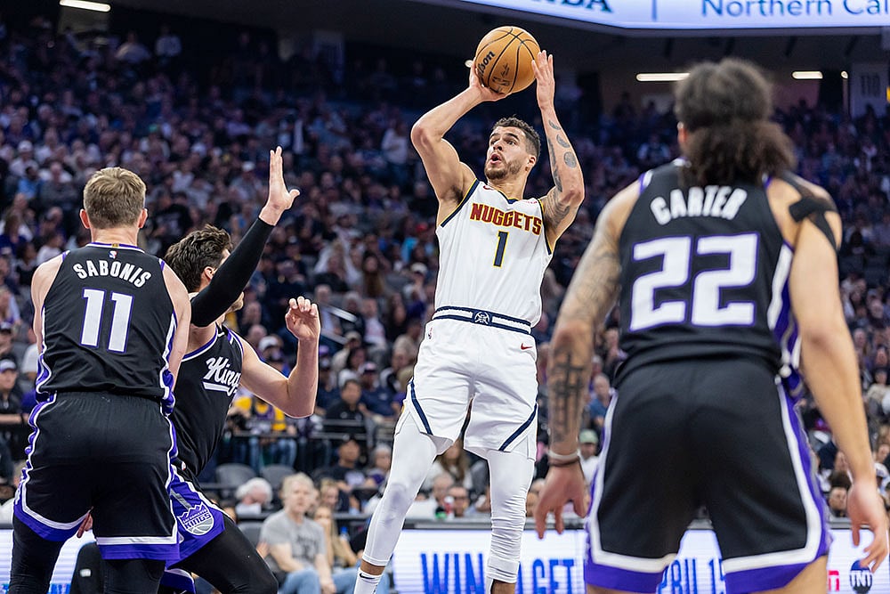 NBA Basketball: Sacramento Kings vs Denver Nuggets