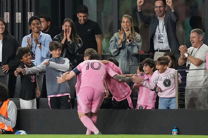 Inter Miami forward Lionel Messi 