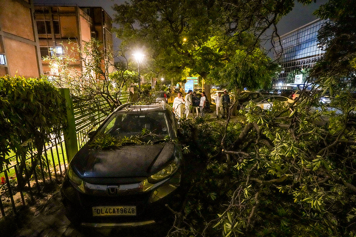 Delhi Dust Storm - Kamal Singh/PTI