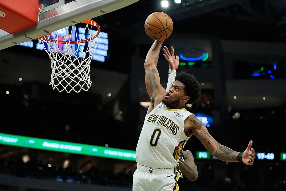 Bucks Pelicans Basketball