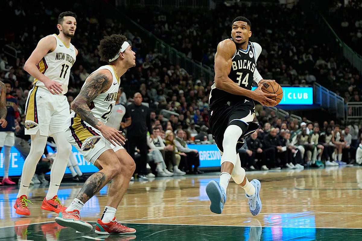 NBA: New Orleans Pelicans vs Milwaukee Bucks