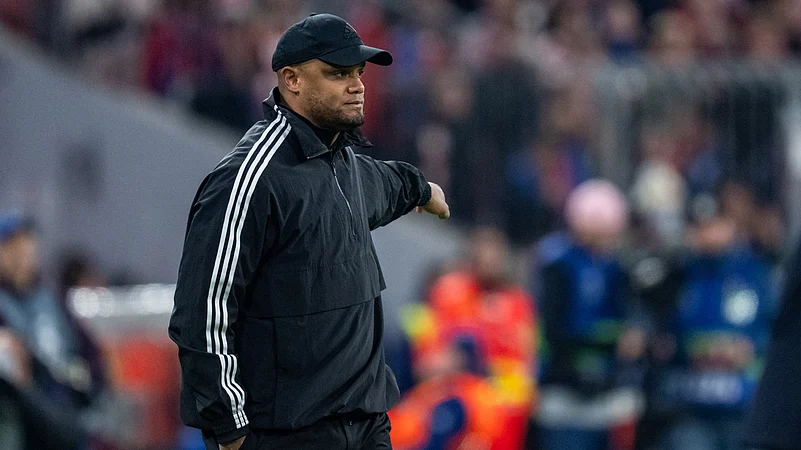 Bayern Munich head coach Vincent Kompany