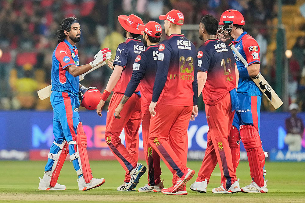 | Photo: AP/Aijaz Rahi : Indian Premiere League 2025: Royal Challengers Bengaluru vs Delhi Capitals