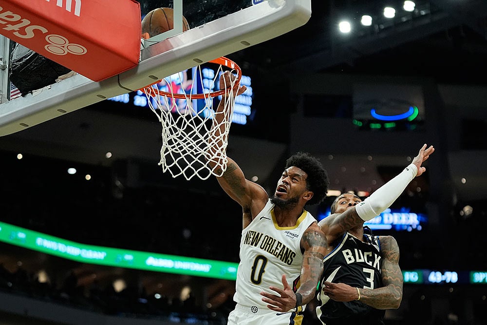 Pelicans Bucks Basketball