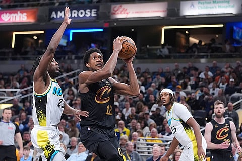 NBA Basketball Game: Cleveland Cavaliers vs Indiana Pacers