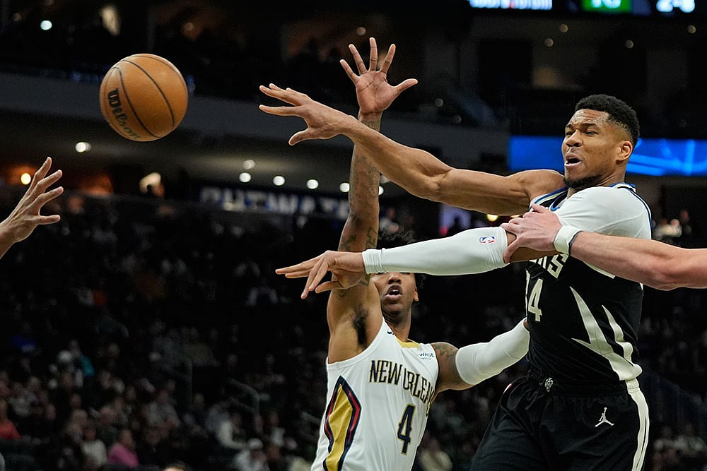 NBA Basketball Game: New Orleans Pelicans vs Milwaukee Bucks