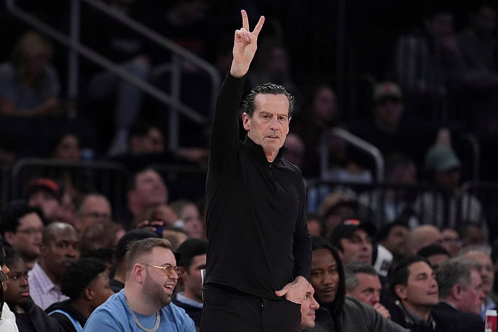 NBA Basketball 2024-25 New York Knicks vs Cleveland Cavaliers: Kenny Atkinson