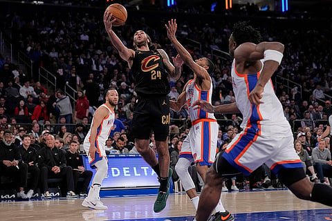 NBA Basketball 2024-25: New York Knicks vs Cleveland Cavaliers
