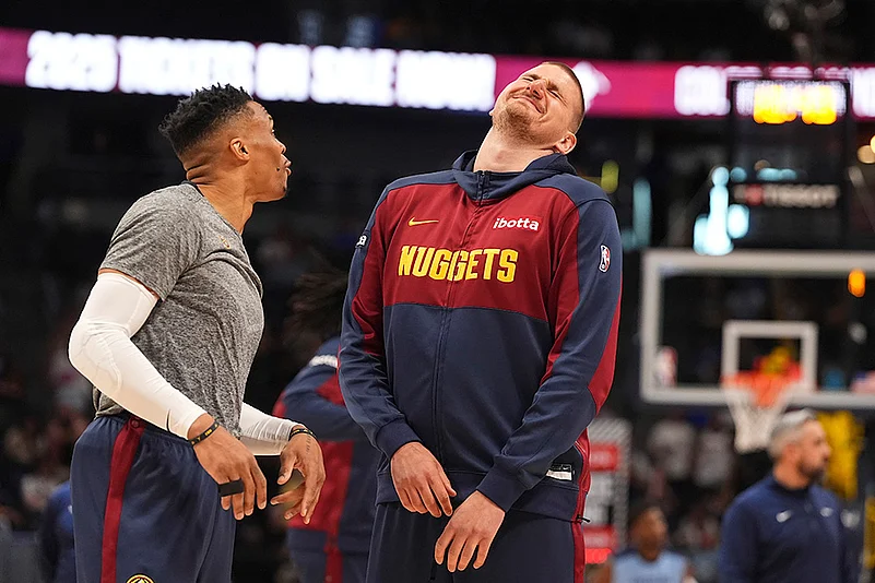 NBA Basketball 2024-25 Denver Nuggets vs Memphis Grizzlies: Russell Westbrook