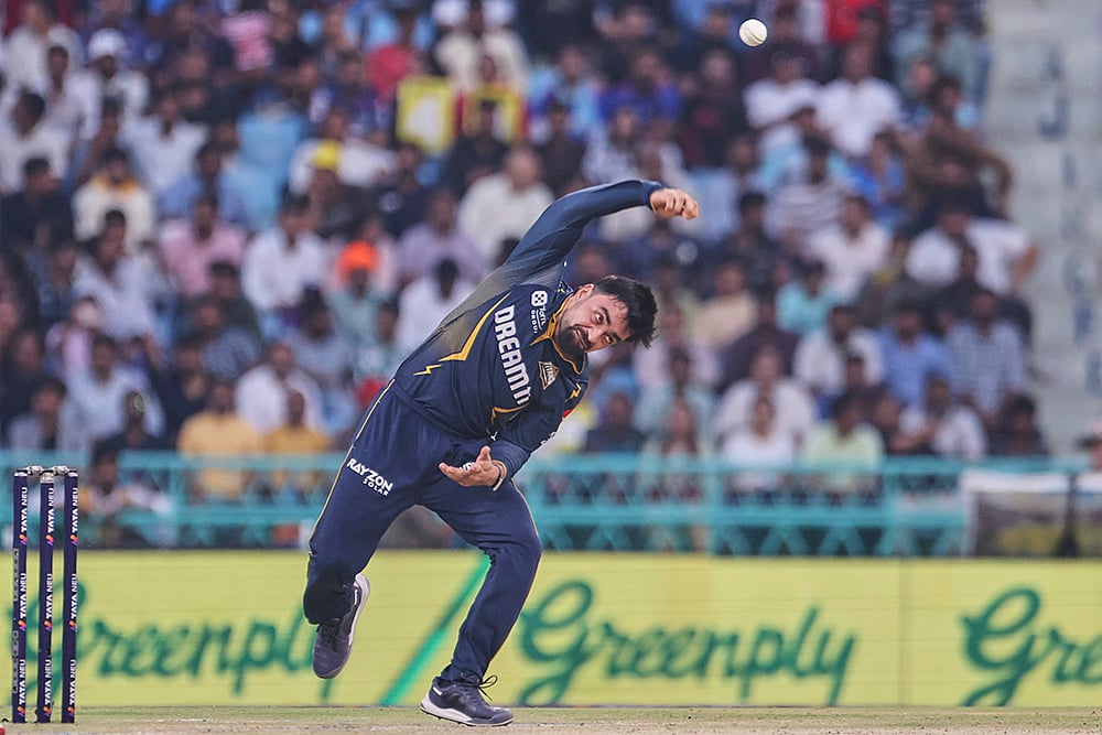Indian Premier League 2025 IPL Cricket LSG vs GT: Rashid Khan