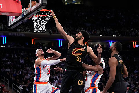 NBA Basketball 2024-25: New York Knicks vs Cleveland Cavaliers
