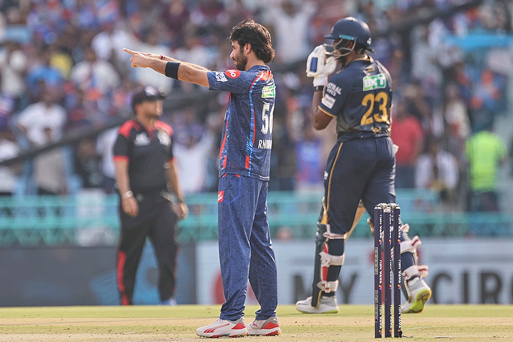 Indian Premier League 2025 IPL Cricket LSG vs GT: Ravi Bishnoi 