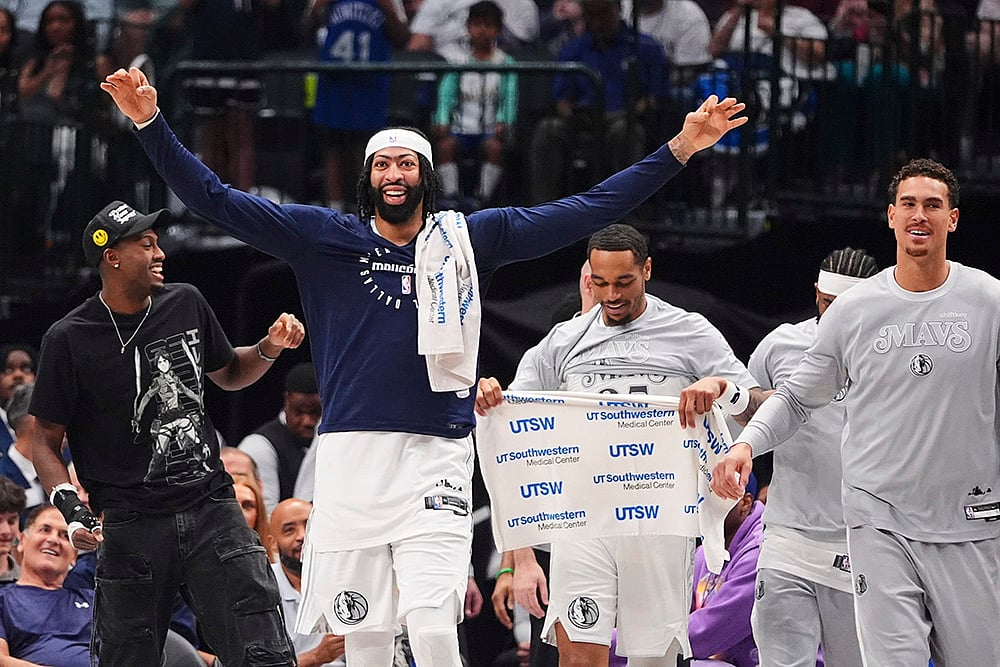 NBA Basketball 2024-25 Dallas Mavericks vs Toronto Raptors: Olivier-Maxence Prosper