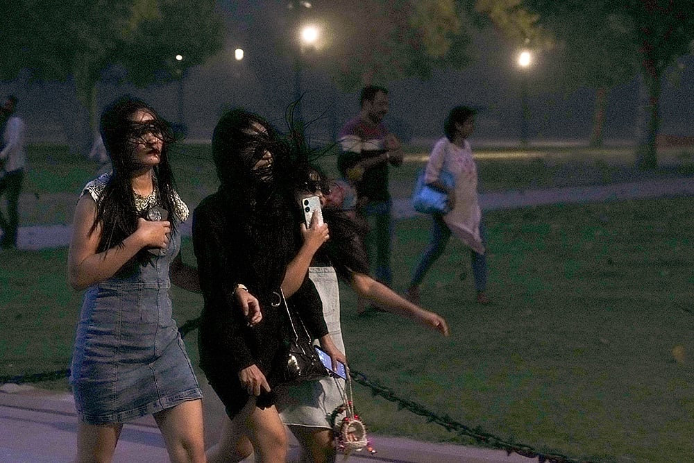 Duststorm in NCR