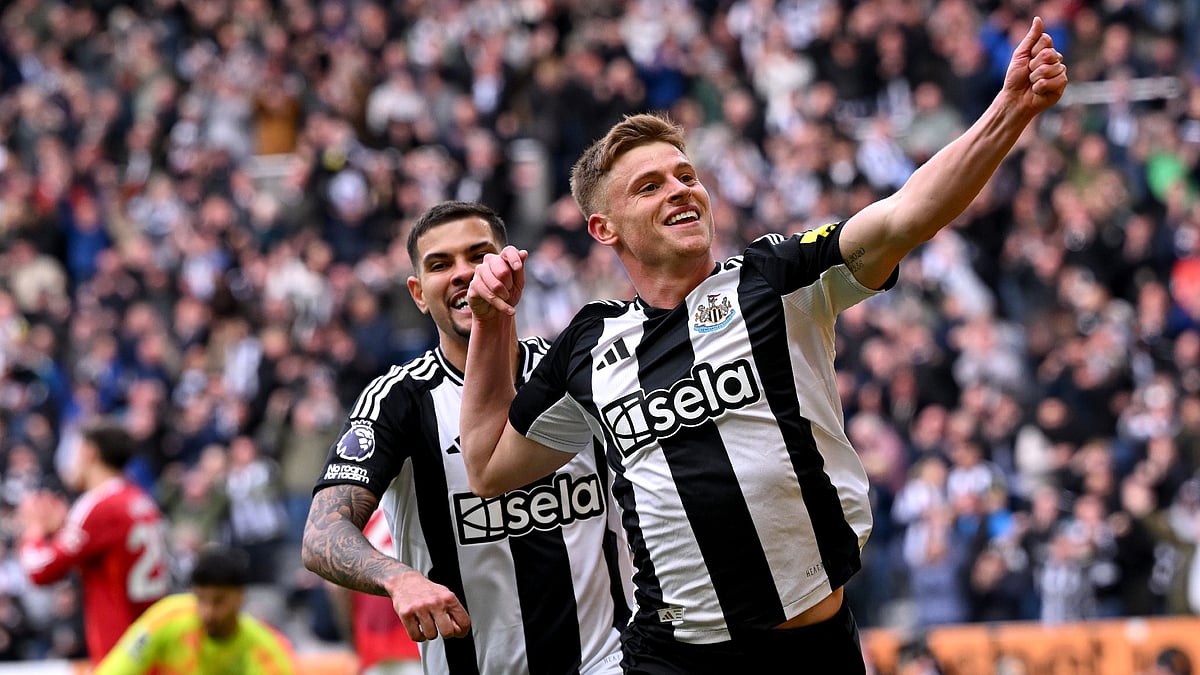 Newcastle United goalscorer Harvey Barnes