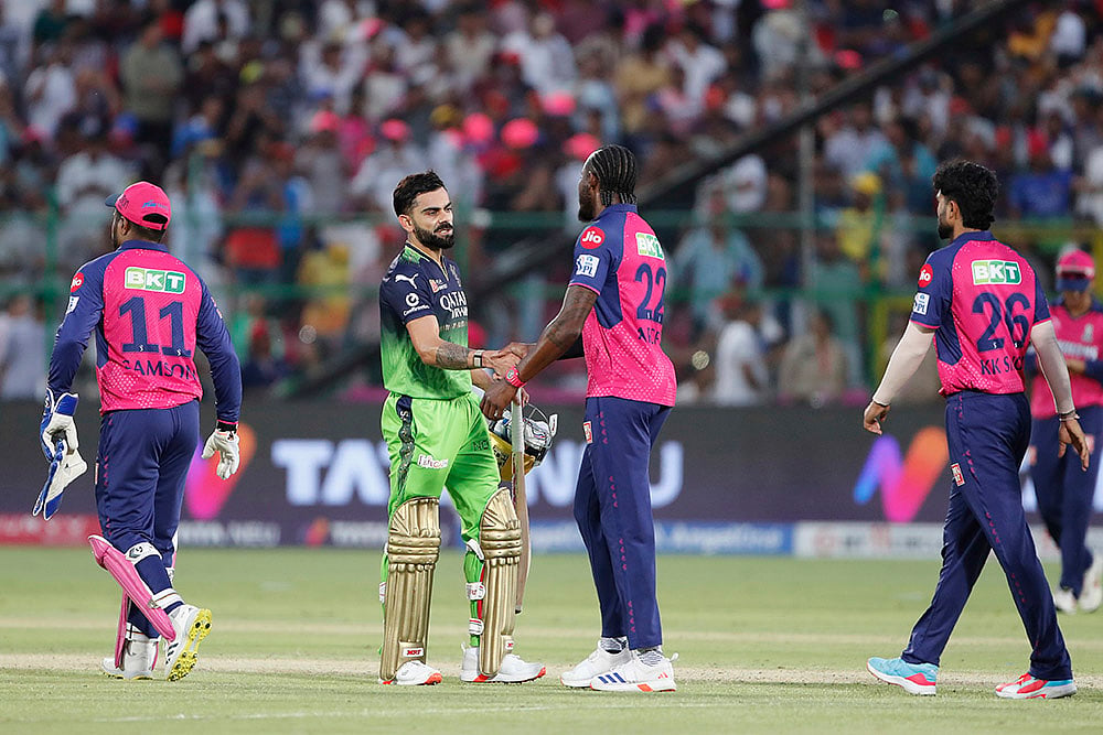 Indian Premier League 2025 IPL Cricket RR vs RCB:  Virat Kholi 