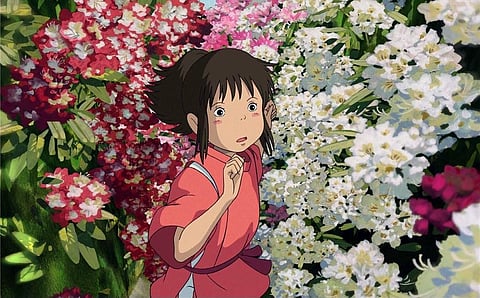 Still from Studio Ghibli's  film, Spirited Away (2001)