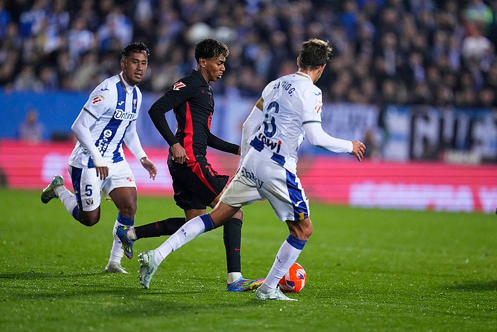 Spain Soccer La Liga 2024-25 CD Leganes vs Barcelona: Lamine Yamal