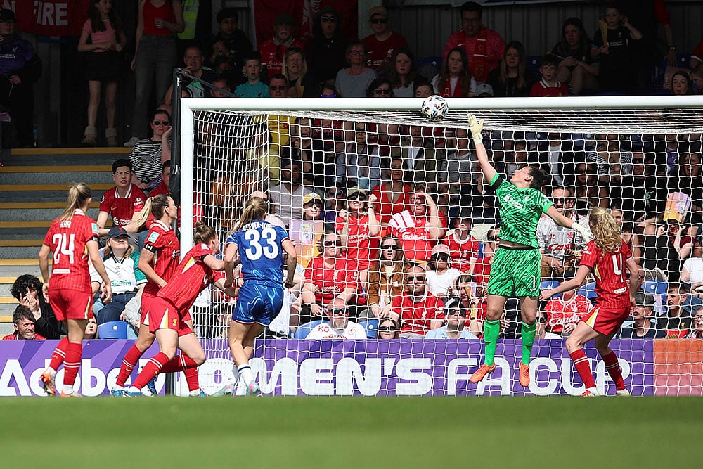 | Photo: Rhianna Chadwick/PA via AP : Women's FA Cup: Chelsea FC and Liverpool FC