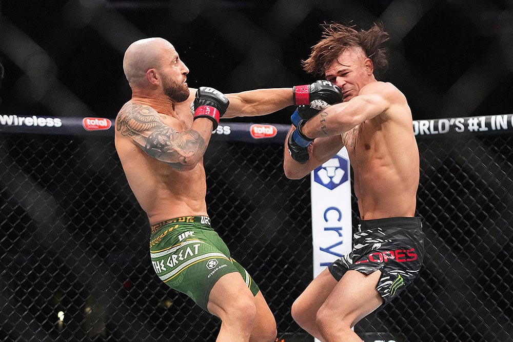 UFC 314 Mixed Martial Arts Alexander Volkanovski vs Diego Lopes in Miami