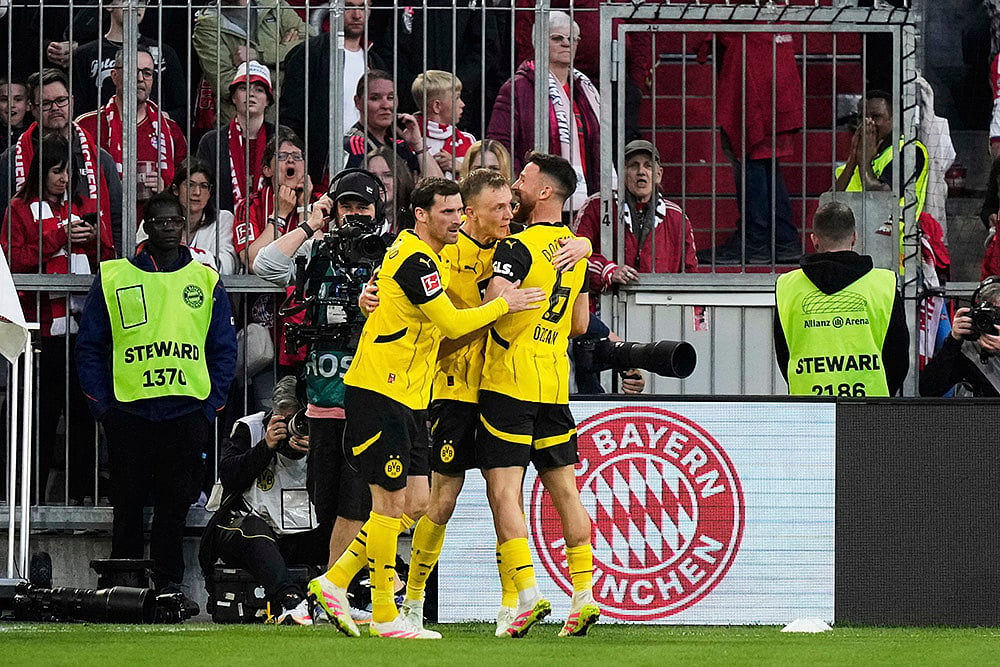 Germany Soccer Bundesliga Bayern Munich vs Borussia Dortmund: Maximilian Beier
