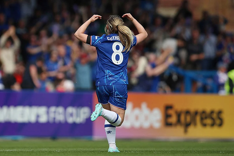 Britain Soccer Womens FA Cup Chelsea FC and Liverpool FC: Erin Cuthbert