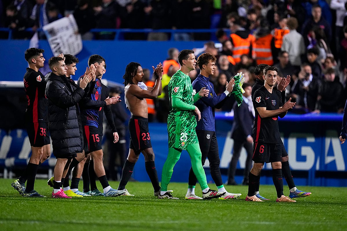 Spain Soccer La Liga 2024-25 CD Leganes vs Barcelona: 1