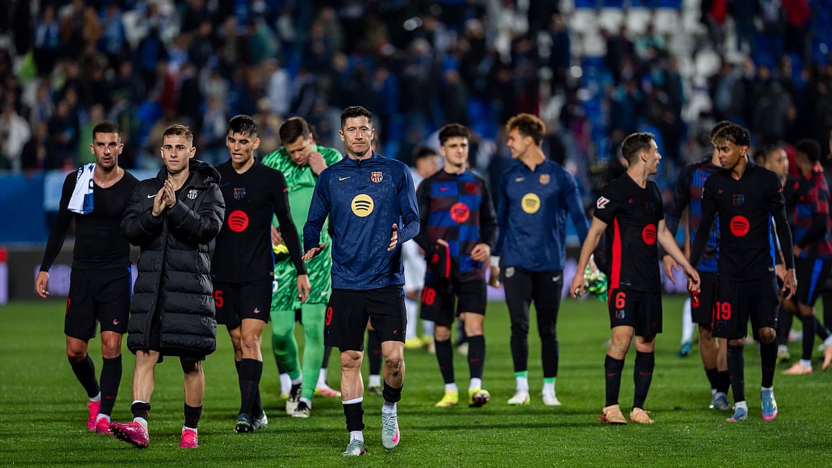 Barcelona are seven points clear in LaLiga