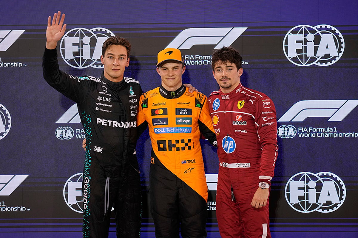 Bahrain F1 GP Auto Racing Qualifying: Oscar Piastri