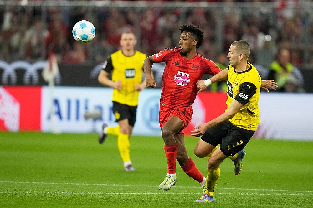 Germany Soccer Bundesliga Bayern Munich vs Borussia Dortmund: Waldemar Anton