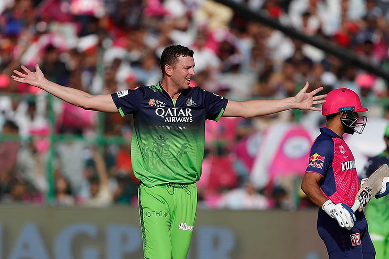Indian Premier League 2025 IPL Cricket RR vs RCB: Josh Hazlewood