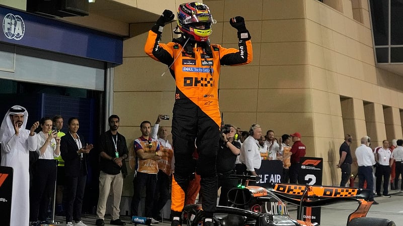 McLaren driver Oscar Piastri wins Formula One Bahrain Grand Prix