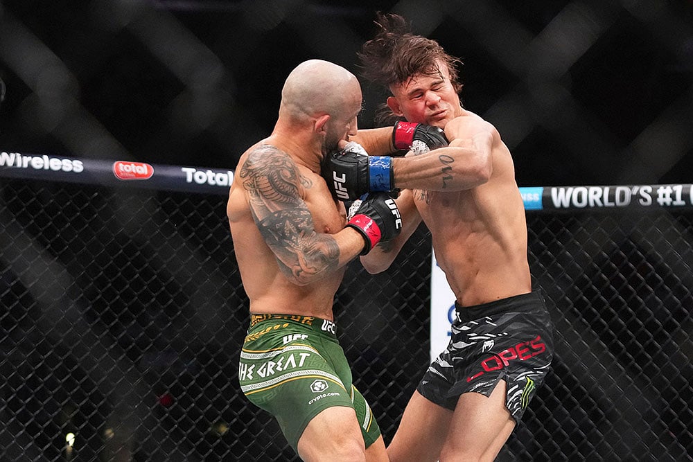 UFC 314 Mixed Martial Arts Alexander Volkanovski vs Diego Lopes in Miami