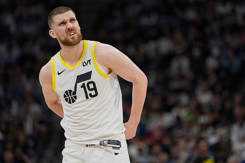 NBA Basketball 2024-25 Utah Jazz vs Minnesota Timberwolves: Svi Mykhailiuk