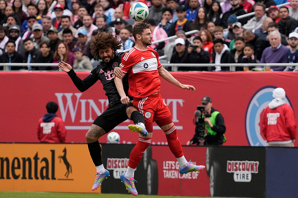 Major League Soccer Chicago Fire vs Inter Miami: Maximiliano Falcón