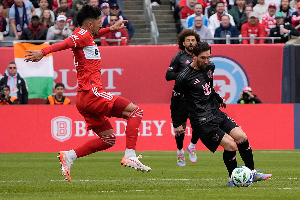 Major League Soccer Chicago Fire vs Inter Miami: Lionel Messi