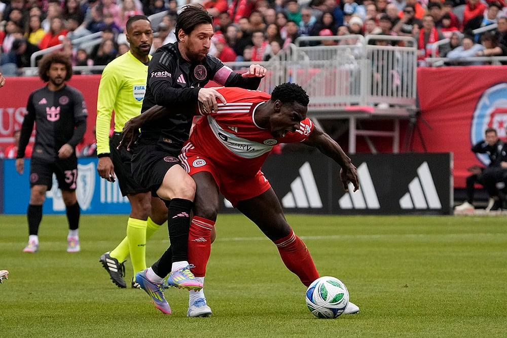 Major League Soccer Chicago Fire vs Inter Miami: Carlos Terán